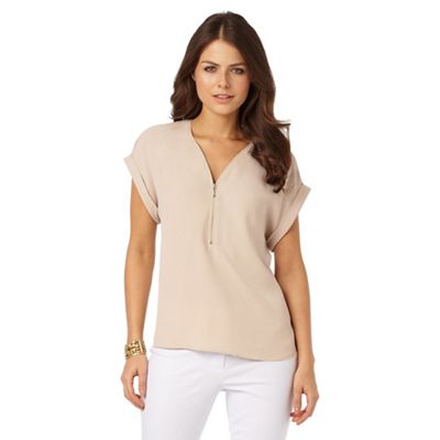 Phase Eight Remi Zip Front Blouse